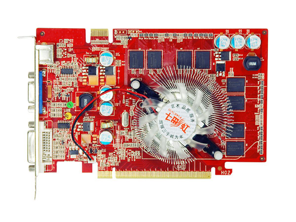 七彩虹逸彩8600gtgd2cf黄金版512mf25