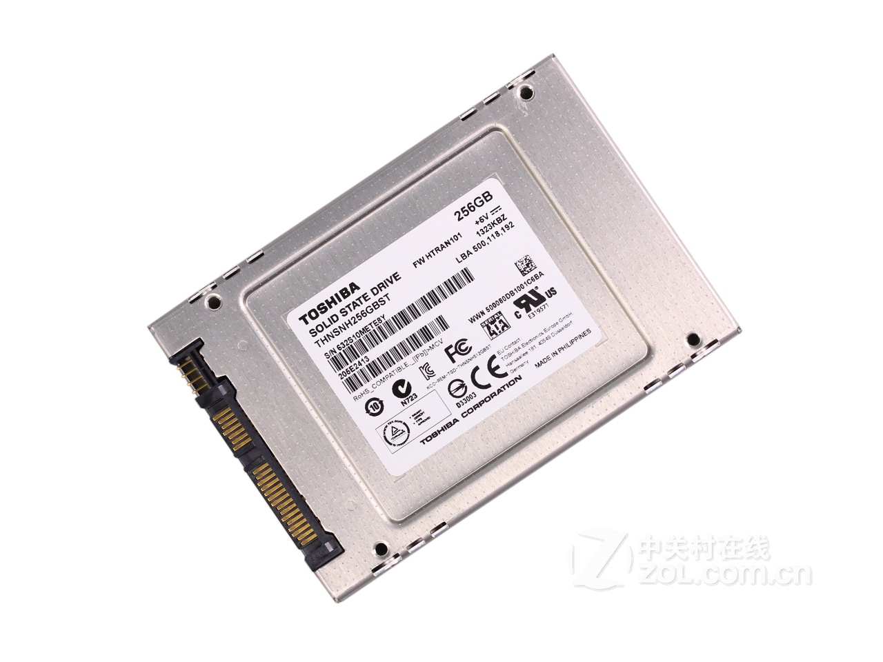 东芝 SSD固态硬盘简装版（256GB）